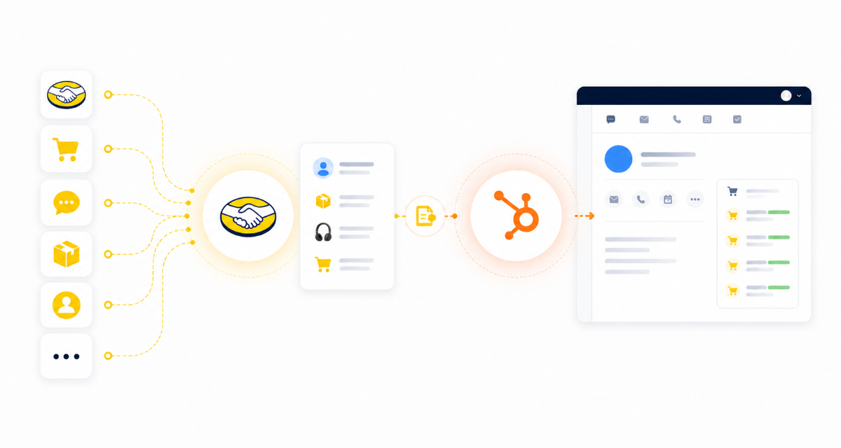 Reemplace: captura MercadoLibre y Help Desk en HubSpot